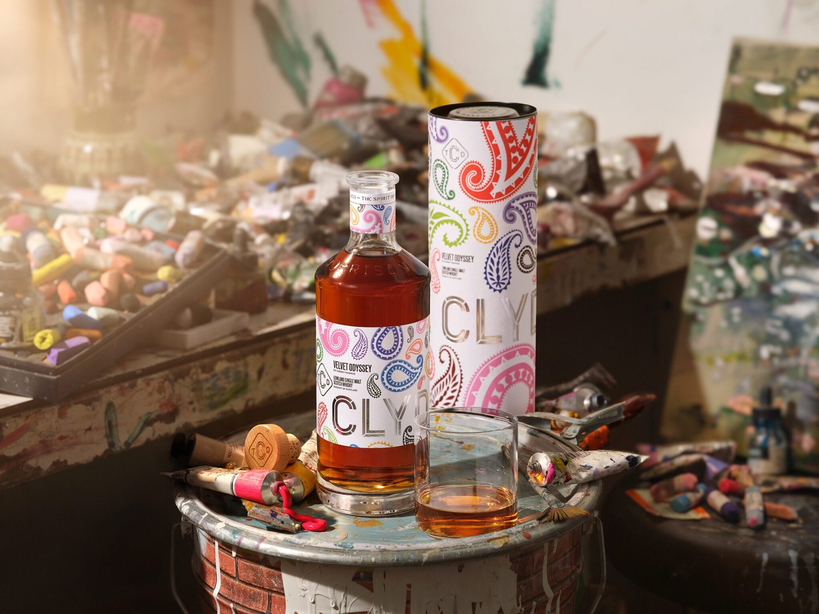 SWG3 and The Clydeside Distillery launch limited-edition whisky in collaboration with artist Jim Lambie